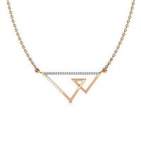 Duo v Geometric Necklace | 3D