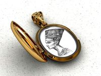 Pendant locket for photos | 3D