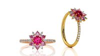 Flower Ring R 0108 | 3D