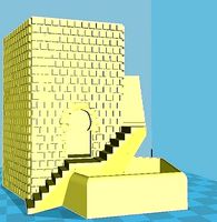 old brick house | 3D