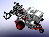 Complete structure assembling robot | 3D