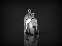 Spartan helmet Pendant | 3D