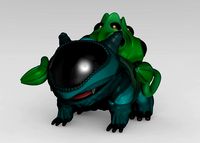 Alien Bulbasaur | 3D