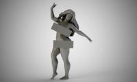 Soaring Girl | 3D