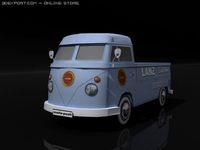 VW Bulli 3D Model