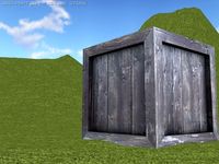 Crate 3D Model