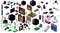 create your own low poly home