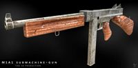 M1 A1 submachine-gun