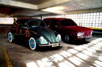 VW bettle and brasilia