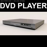 DVD Player 3D Model