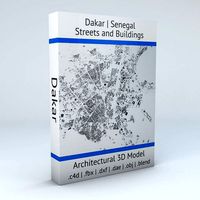 Dakar Streets and Buildings