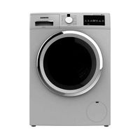 FRONT LOAD SILVER WASHING MACHINE