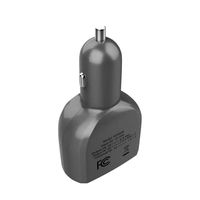 STUFFCOOL CAVGE SIL VOYAGE USB CAR CHARGER SILVER
