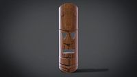 Wanddekoration Maske Afrika
