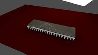 Intel-8086 MicroProcessor Vintage Model CPU