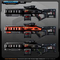 SF Heavy MachineGun AK6