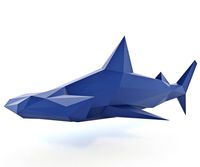 Hammerhead Shark Low Poly