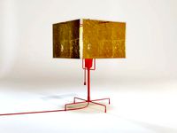 24 Karat Table Lamp