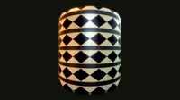 Authentic Replica Medieval Border Cermaic Floor Til