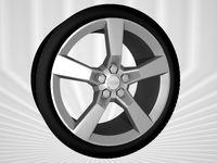 Camaro wheel 3D Model