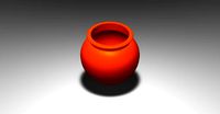 Red pot