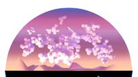 isometric pentagon dodecahedron sunset clouds night clouds