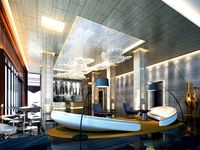 Luxury lobby interior design