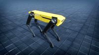 Spot mini Low poly Rigged