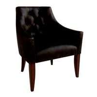 Upholstery chair with capitone - Artu BL 3310