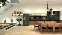 Diningroom and Livingroom tropical
