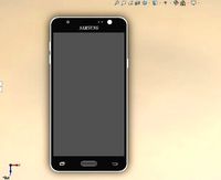 Samsung Galaxy j7 solidworks