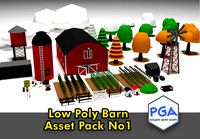 Low poly farm