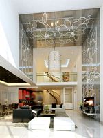 Photorealistic Kitchen Living  Dining Room 092 3D Model