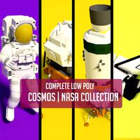 COMPLETE LOW POLY NASA