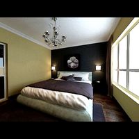 Photorealistic Bedroom 0025 3D Model