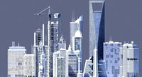 3D Generic Skyscrapers