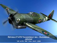 Republic P-47D Thunderbolt MK I - HD154