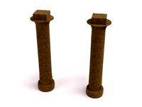 Customizable Egyptian Pillar
