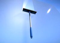 Blue Hand Window Squeegee Tool - Glass Cleaner