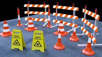 Street Assets - Vol 1 Roadblocks