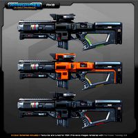 SF Heavy MachineGun AK8