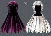 3D Hair style for Woman TypeB V02