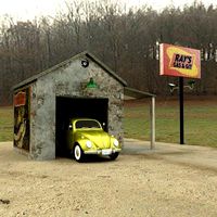 Gas N Git Station in 3ds obj and fbx