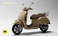 Vespa GTS scooter