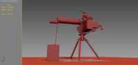 Submachine gun 3dmodel