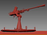 Submachine gun 3dmodel