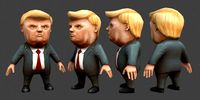 Chibii politicians - Trump