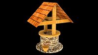 Medieval Well Lowpoly