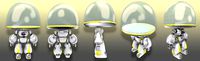 Robots Dice WHT