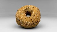 Bagel - 3D Scanned Low Poly asset